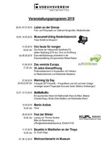 thumbnail of Programm 2019 einseitig