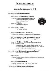 thumbnail of Programm 2018 einseitig
