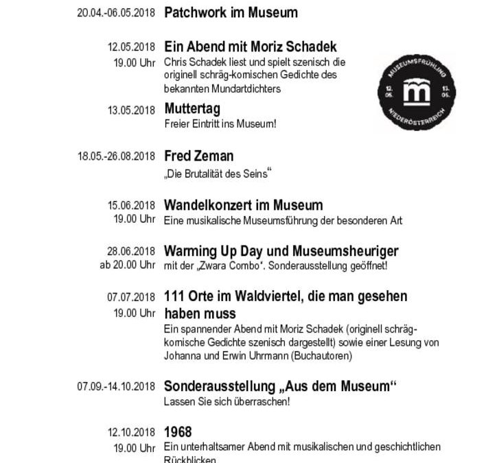 thumbnail of Programm 2018 einseitig