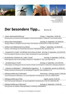 thumbnail of Der besondere Tipp im Retzer Land, 7.-9.9.2018