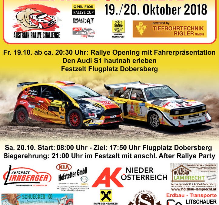 thumbnail of Herbstrallye Plakat