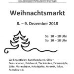 thumbnail of Plakat Weihnachtsmarkt 2018