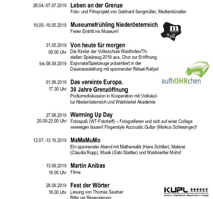 thumbnail of Programm 2019 einseitig