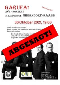 thumbnail of Garufa! ABGESAGT