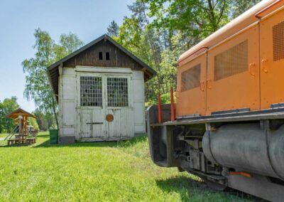 Lokschuppen ehemaliger Bahnhof Waldkirchen/Thaya
