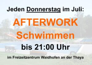 thumbnail of Afterwork Schwimmen
